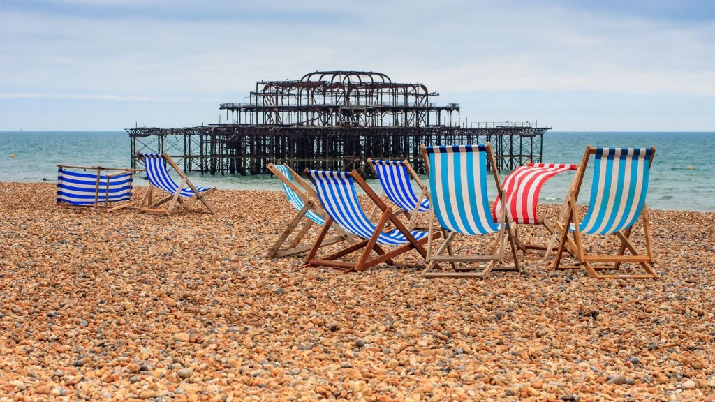 a view of Brighton beach 