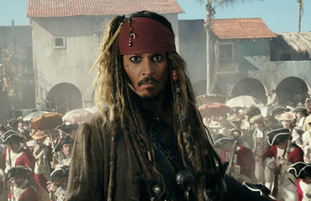Johnny Depp in Pirates of Caribbean: Dead Men Tell No Tales