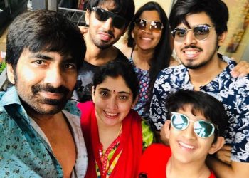 Kalyani Teja's family on vacation
