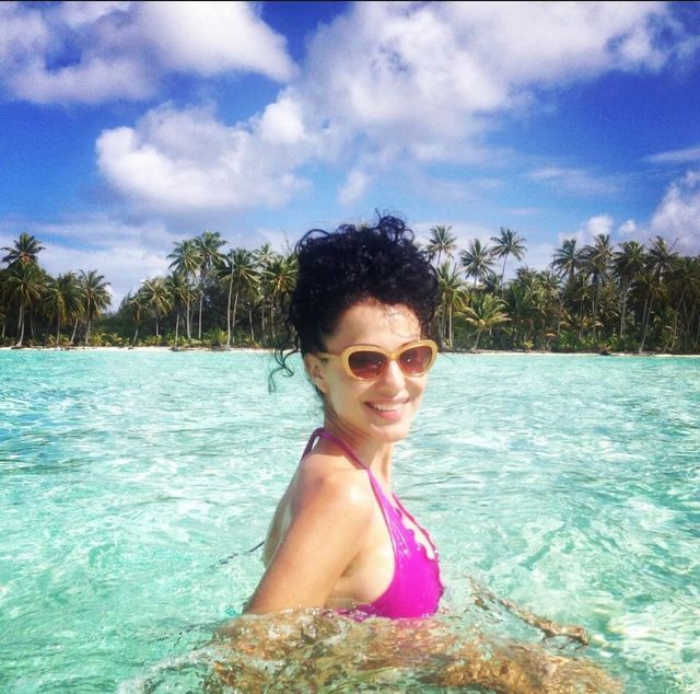 Layla Alizada on her vacation