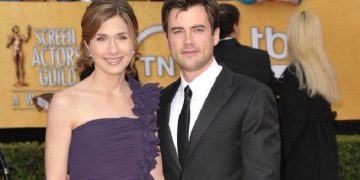 Lora Chaffins and Matt Long at an event