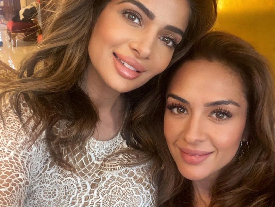 Natasha with her sister Tanya