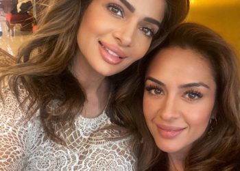 Natasha with her sister Tanya