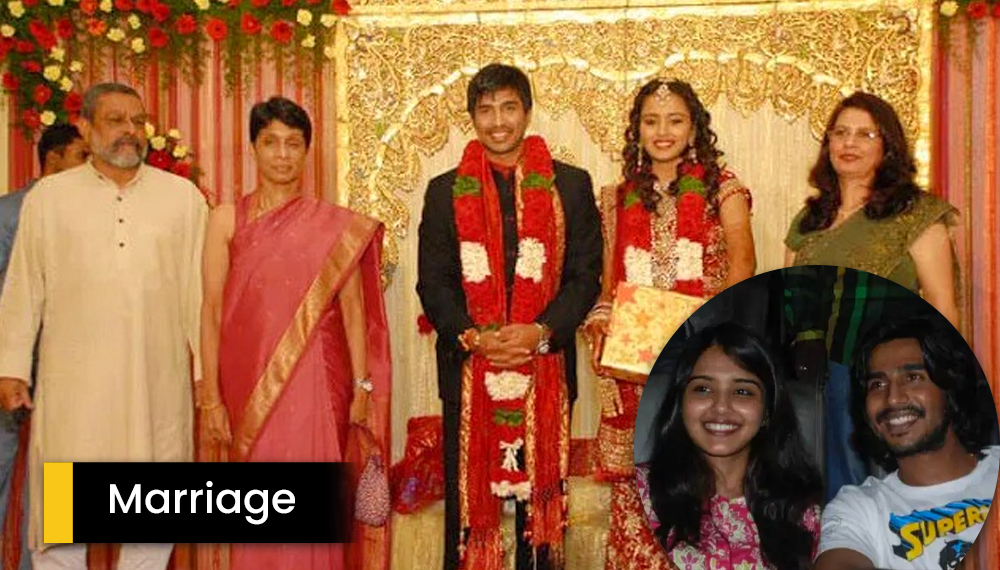 Rajini Natraj at her Marriage