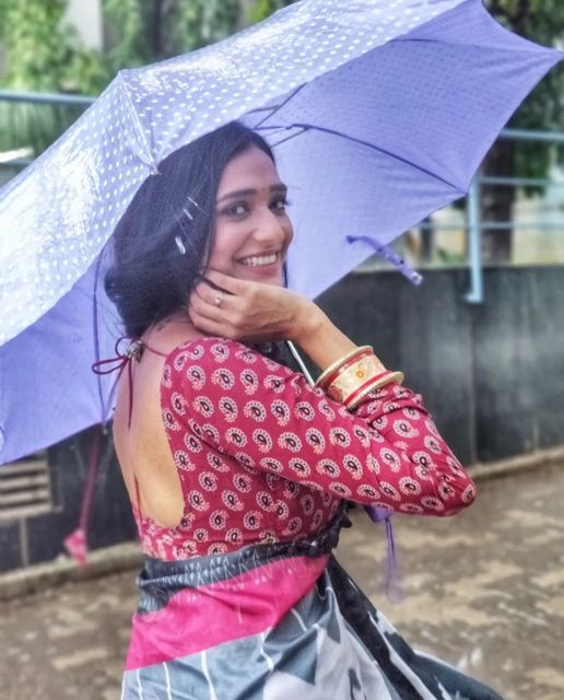 Aishwarya Khare chilling in monsoon