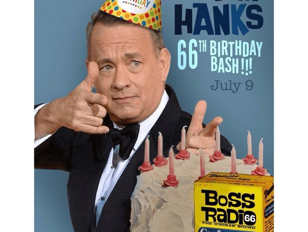 Tom Hanks in Black Suit