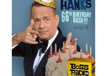 Tom Hanks in Black Suit