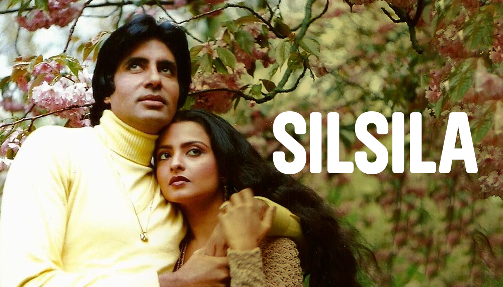 Silsila movie featuring Amitabh Bachan and Rekha